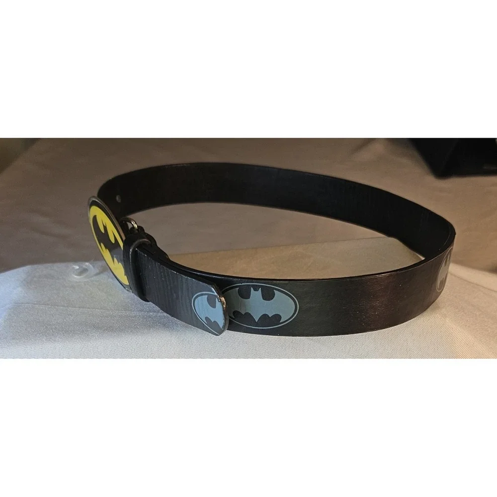 Child's Batman Leather Belt and Buckle